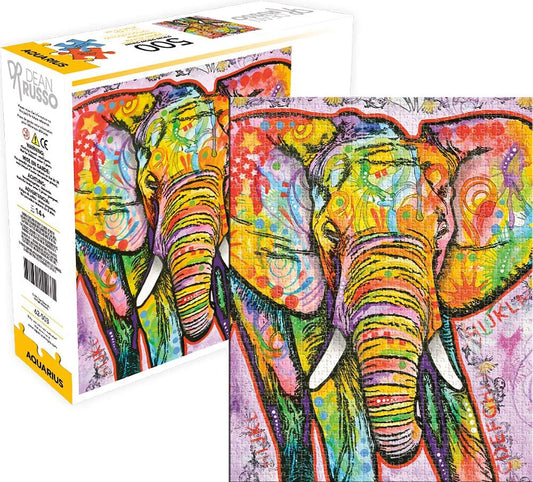 Dean Russo Elephant 500 Piece Jigsaw Puzzle