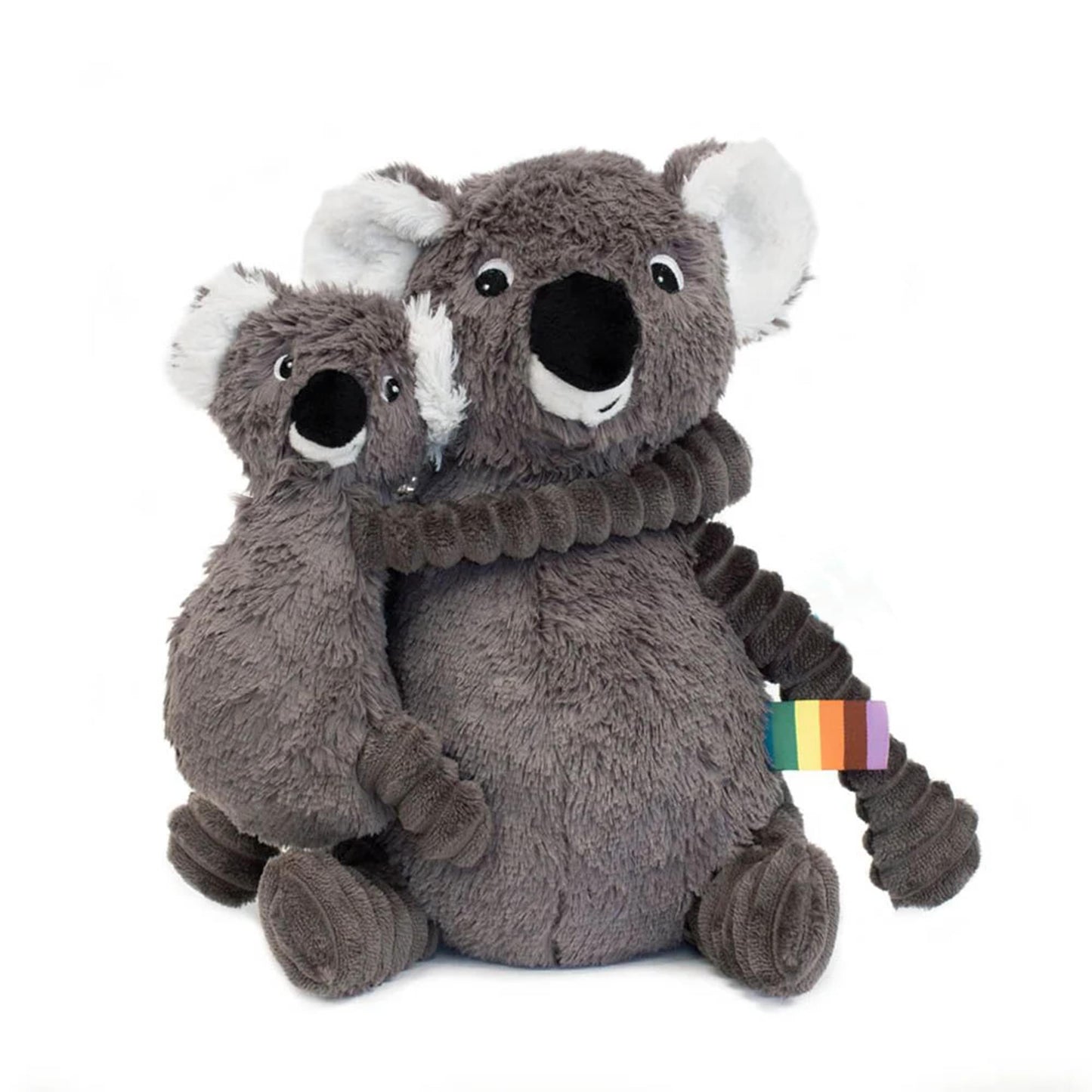 Les Deglingos Ptipotos Trankilou the Koala Plush | Grey