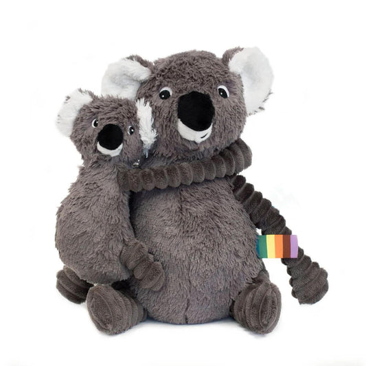 Les Deglingos Ptipotos Trankilou the Koala Plush | Grey