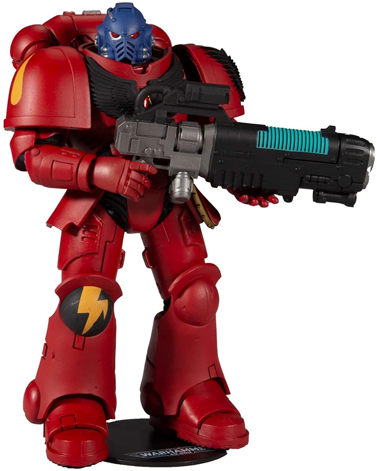 Warhammer 40K 7 Inch Action Figure | Space Marine Blood Angels Hellblaster