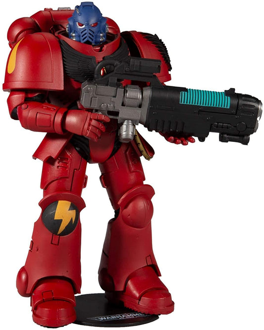 Warhammer 40K 7 Inch Action Figure | Space Marine Blood Angels Hellblaster