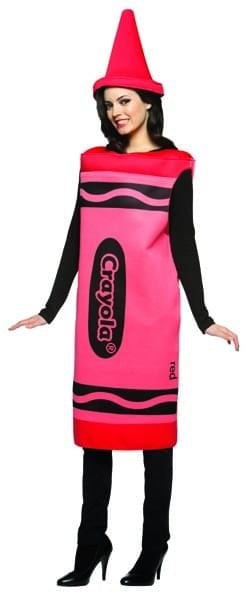 Red Crayola Crayon Costume Adult Large/X-Large