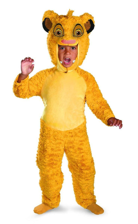 Disney The Lion King Simba Deluxe Plush Costume Child 4-6