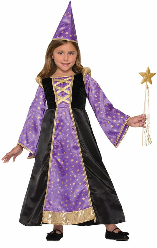Winsome Wizard Costume Dress Child Large