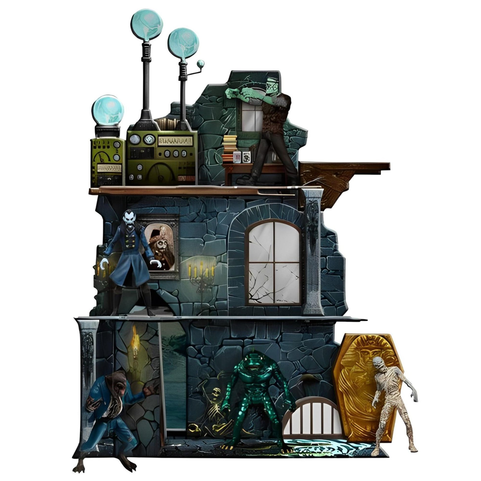 5 Points Mezco’s Monsters Tower of Fear Deluxe Boxed Set