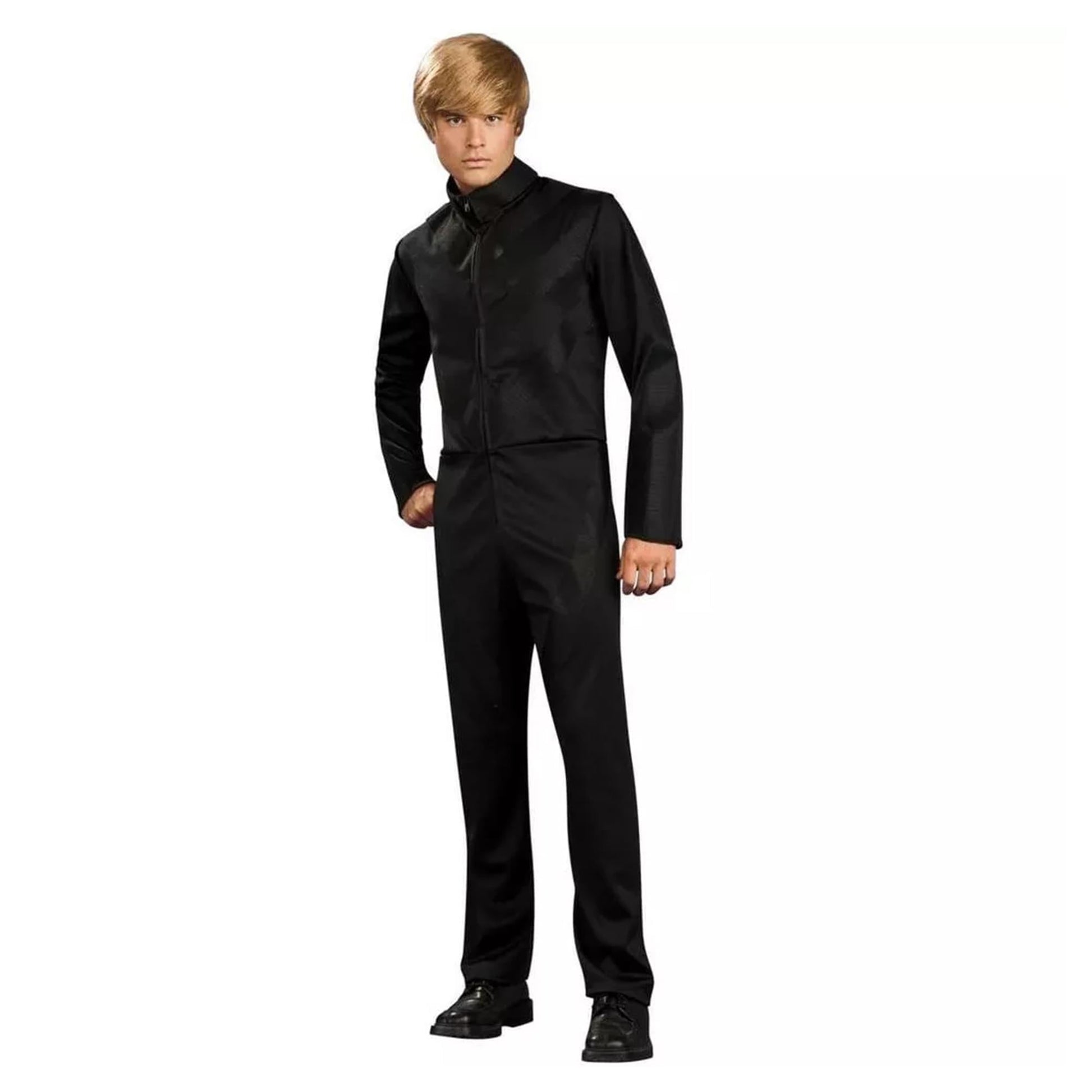 Bruno Black Outfit Costume Adult Small