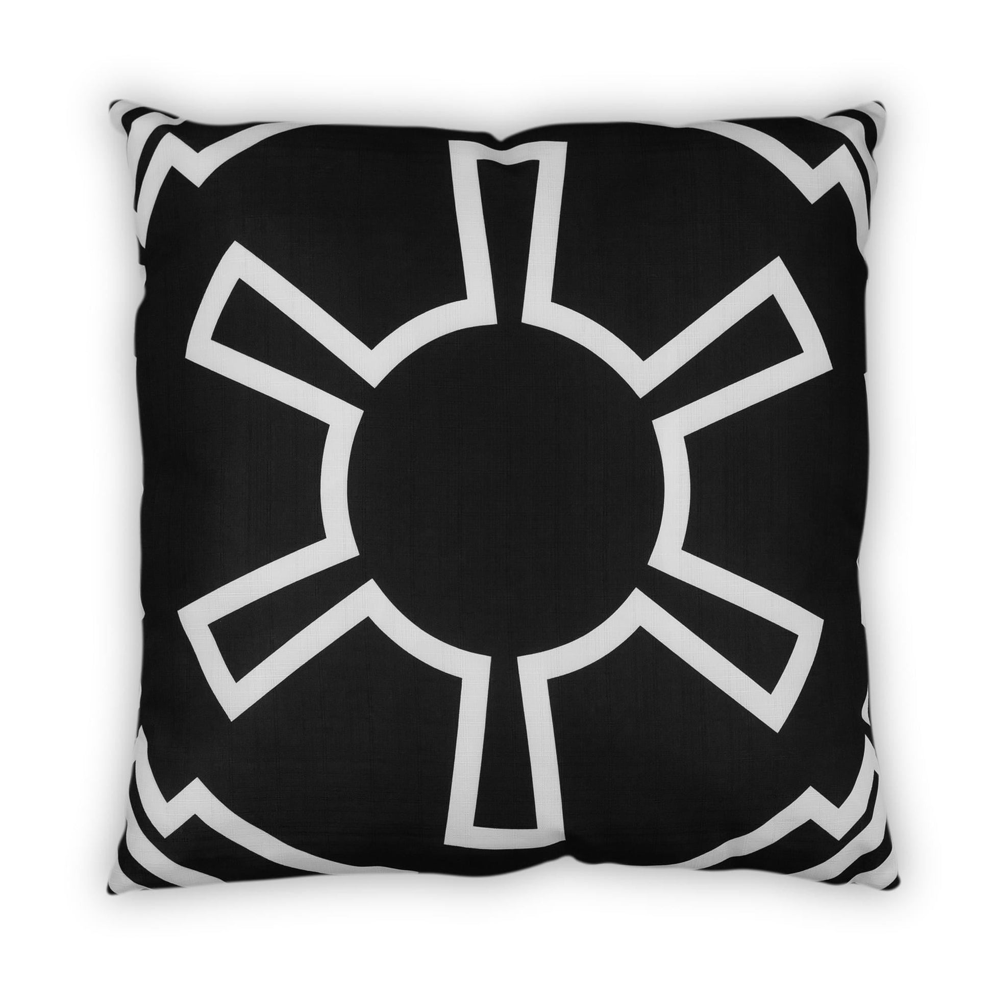 Star Wars Large Throw Pillow | Empire Imperial Symbol Design | 25 x 25 Inches