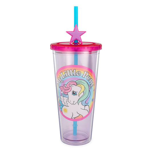 My Little Pony Starshine 24-Ounce Carnival Cup With Lid and Straw Topper Charm