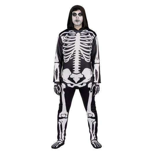 Skeleton Adult Costume | Extra Large