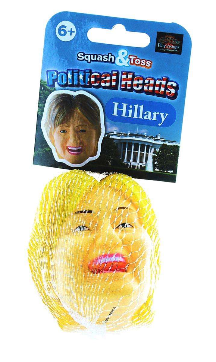 Squash and Toss Stress Ball: Hillary Clinton