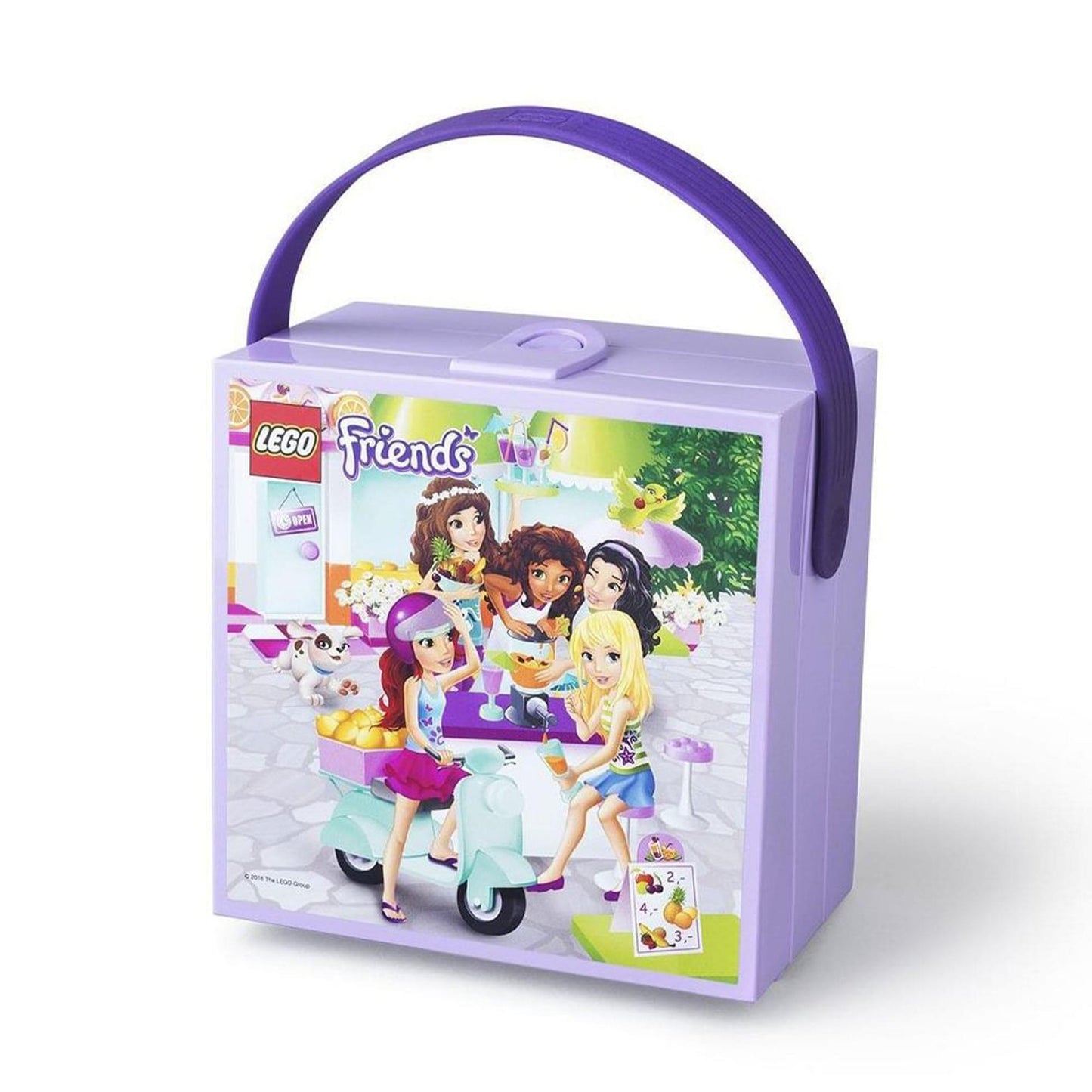 LEGO Friends Lunch Box with Handle, Lavender