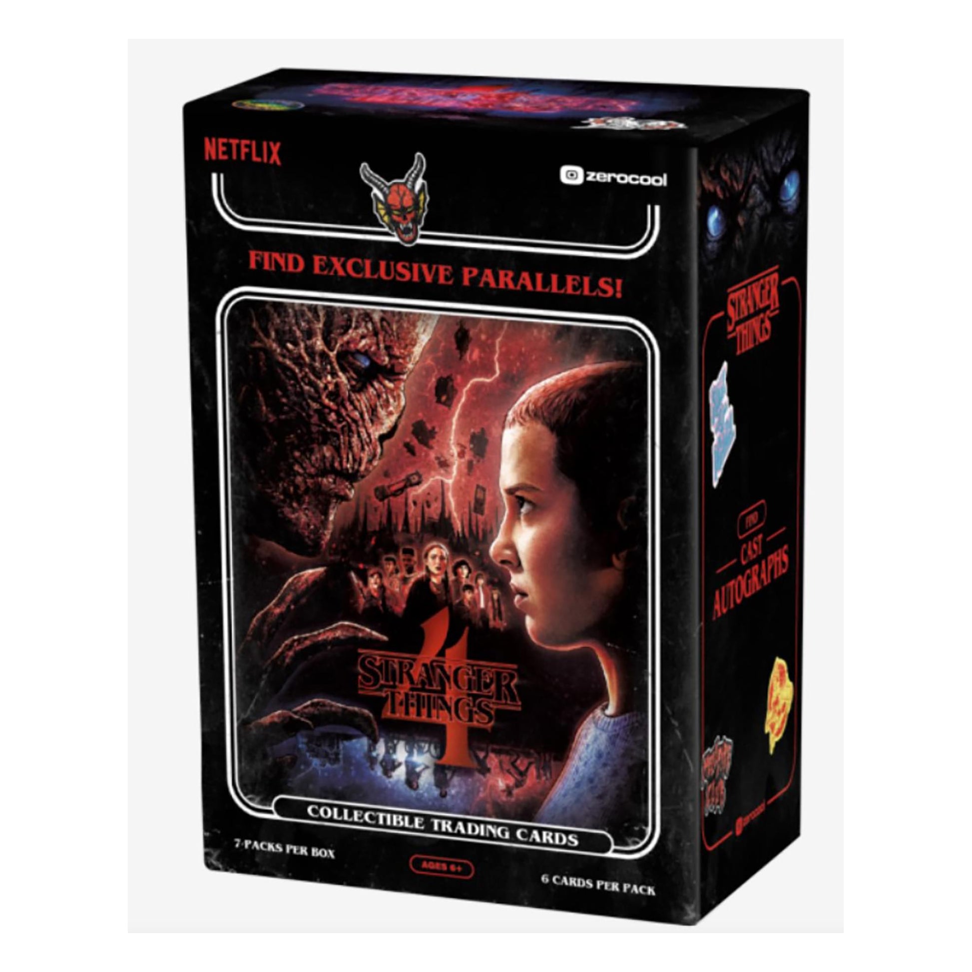 Stranger Things Season 4 2023 Topps Value Box | 7 Packs Per Box