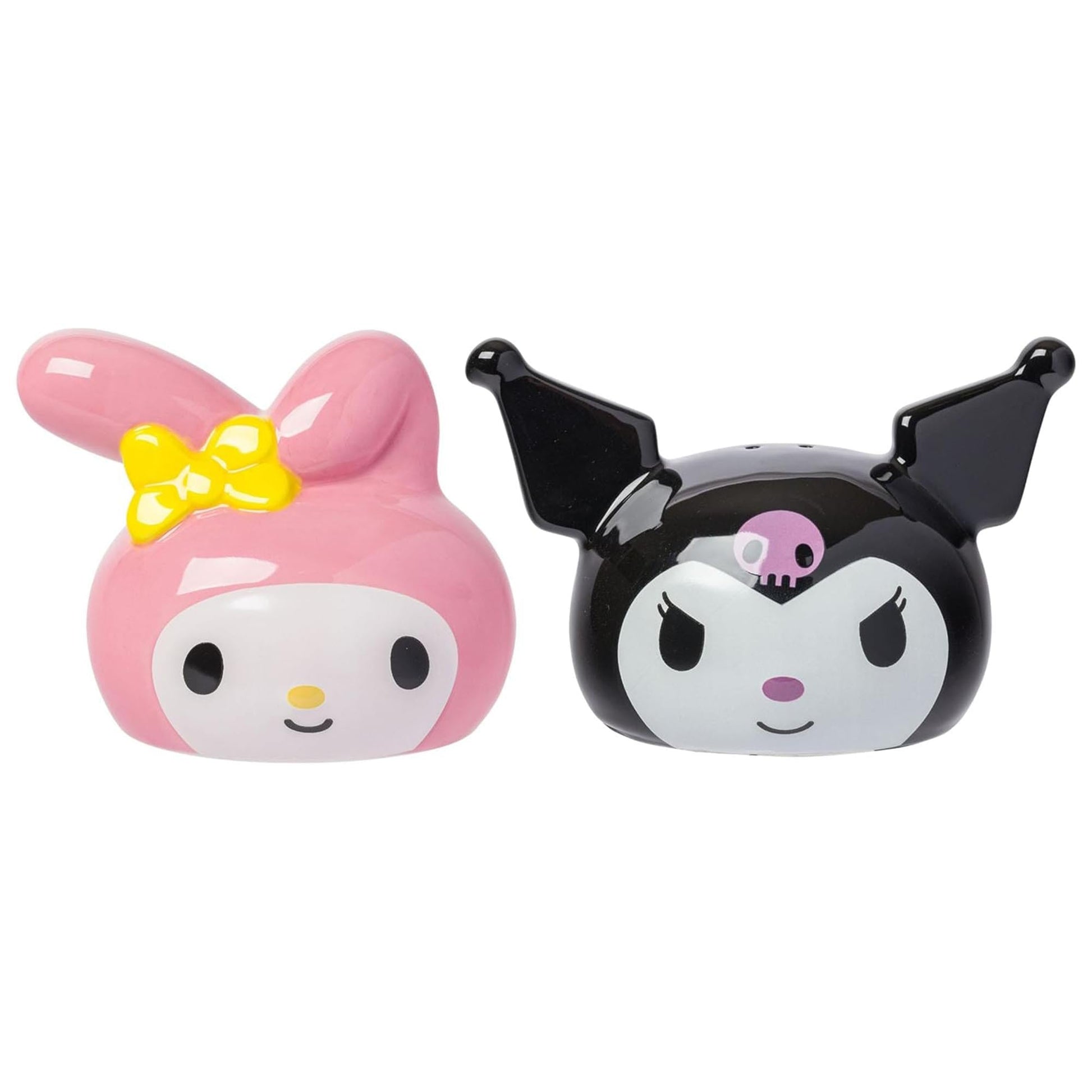 Sanrio My Melody and Kuromi Ceramic Salt and Pepper Shaker Set