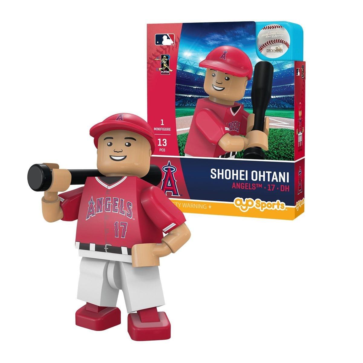 LA Angels OYO MLB Sports 3" G4 Minifigure: Shohei Ohtani, DH Road Uniform