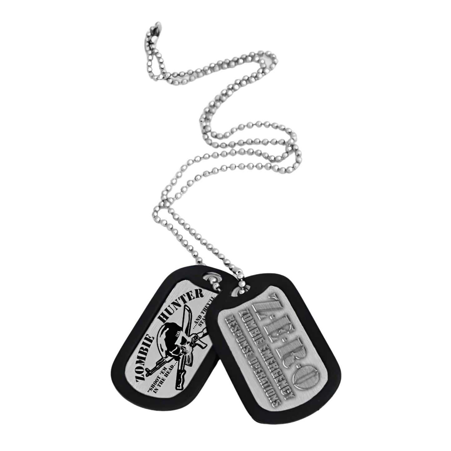 Zombie Hunter Dog Tag Souvenir Gift Set