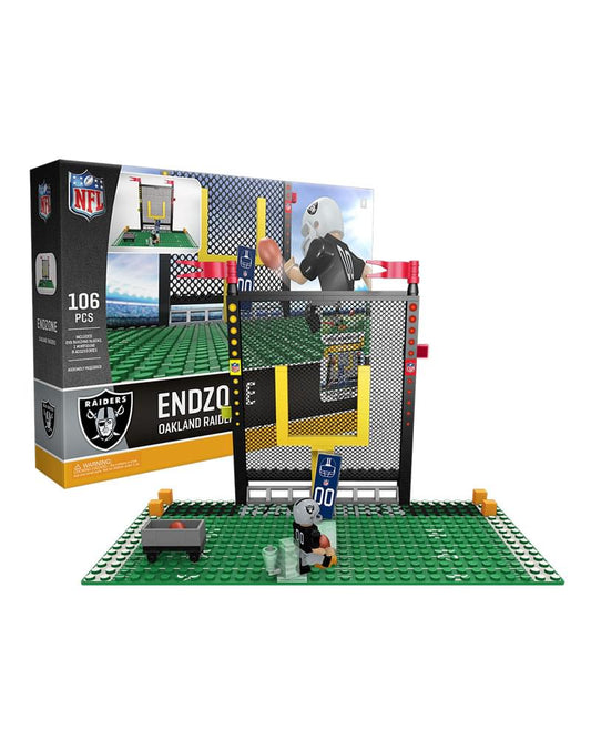 Oakland Raiders NFL Endzone Set