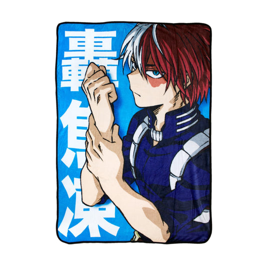 My Hero Academia Shoto Todoroki 45 x 60 Inch Fleece Throw Blanket