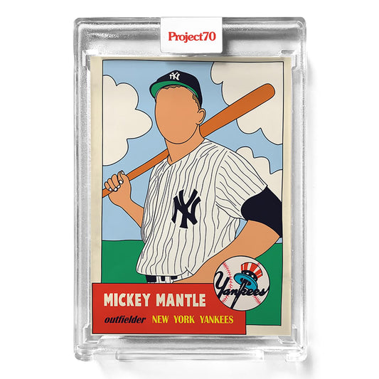 Topps Project70 Card 500 | 1953 Mickey Mantle by Fucci