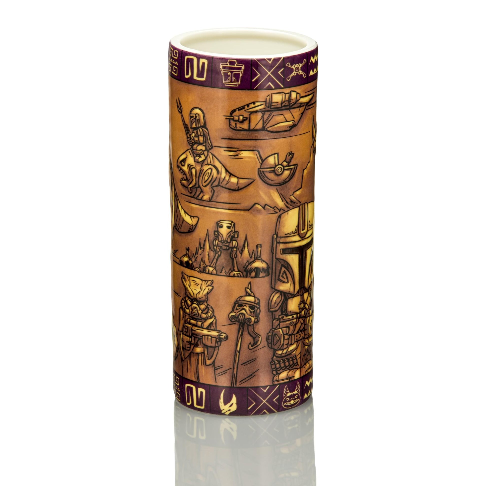 Geeki Tikis Star Wars: The Mandalorian Season 1 Scenic Ceramic Mug | 24 Ounces