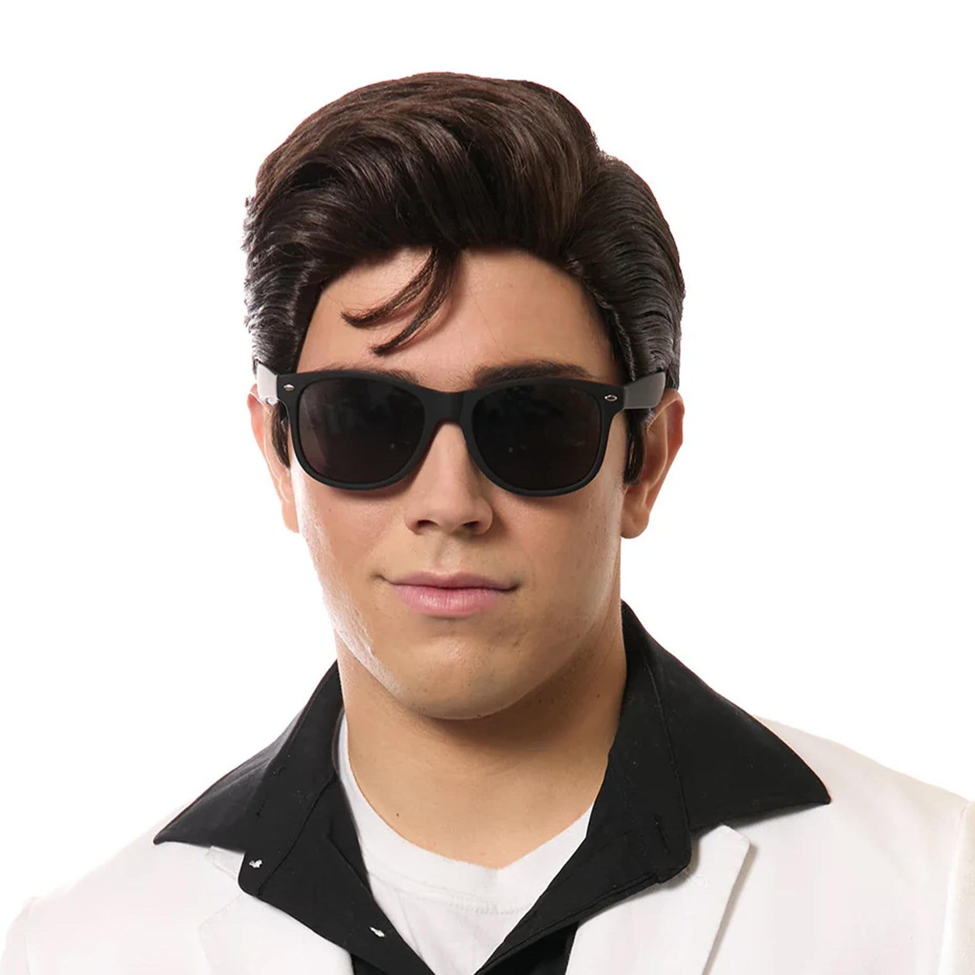 King of Rock Adult Costume Wig | Black