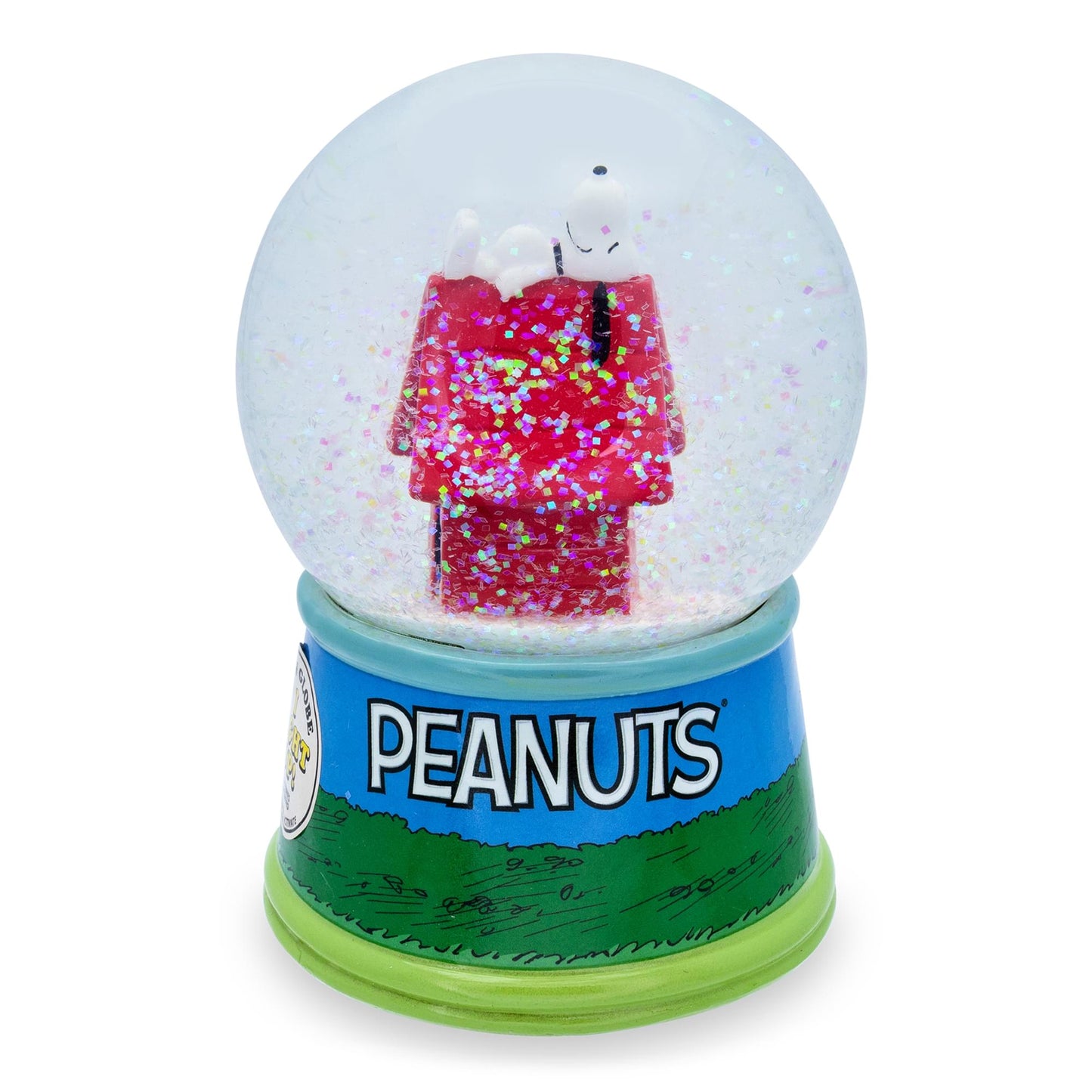 Peanuts Snoopy Group Walk Light-Up Snow Globe | 6 Inches Tall