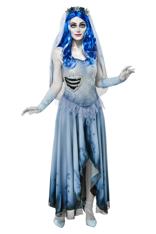 Tim Burton's Corpse Bride Emily Women's Costume | Large