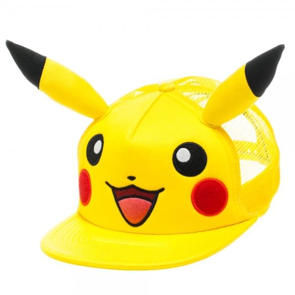 Pokemon Pikachu Hat With Big Face And Ears