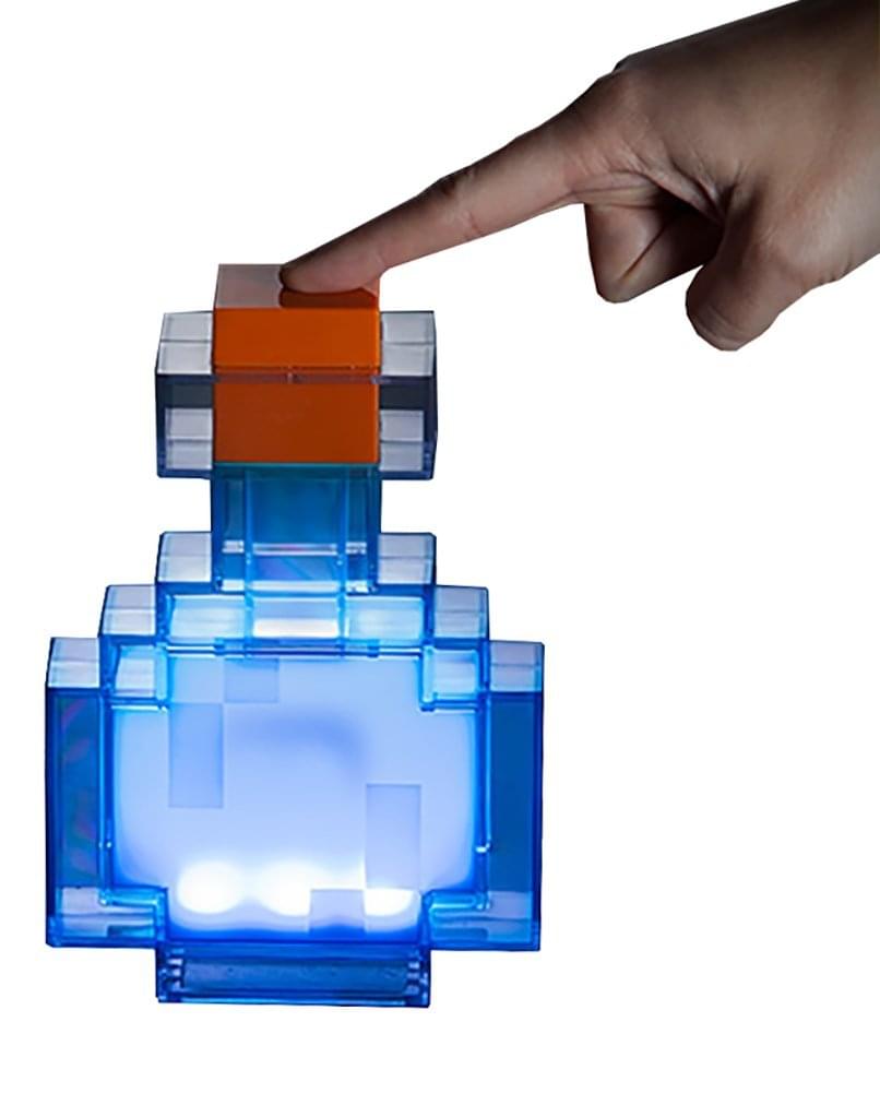 Minecraft 7" Light-Up Color Changing Potion Bottle