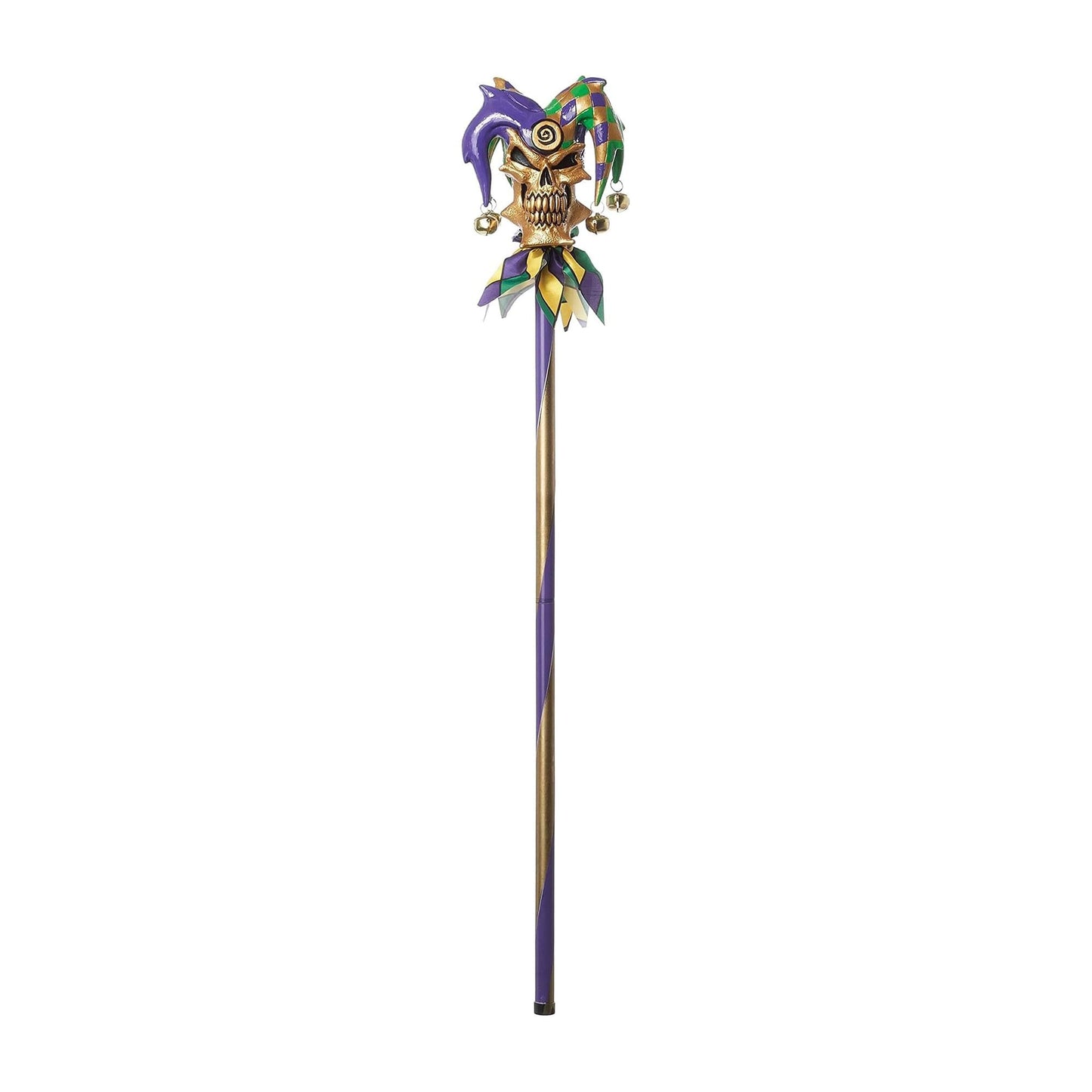 Psycho Mardi Gras Jester Cane Adult Costume Accessory