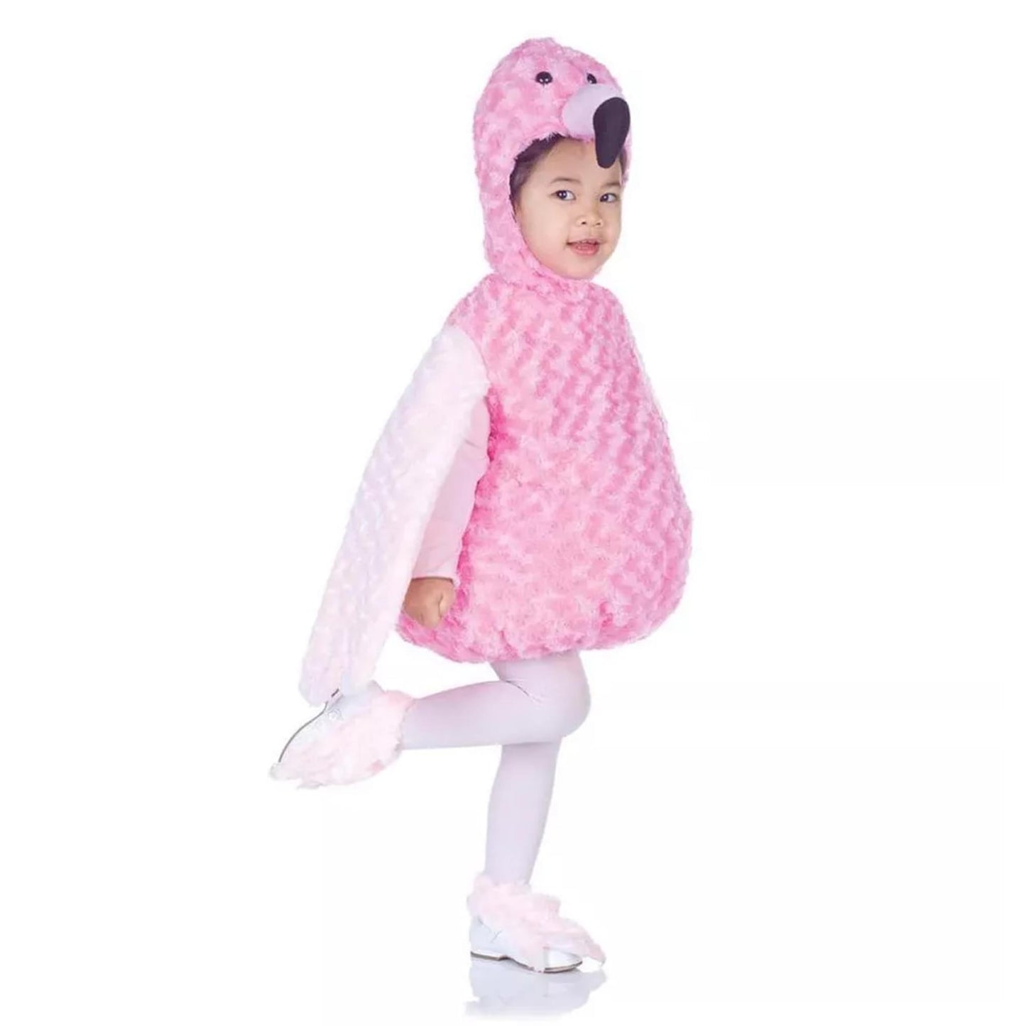 Belly Babies Pink Flamingo Costume Child Toddler Medium 18-24 Months