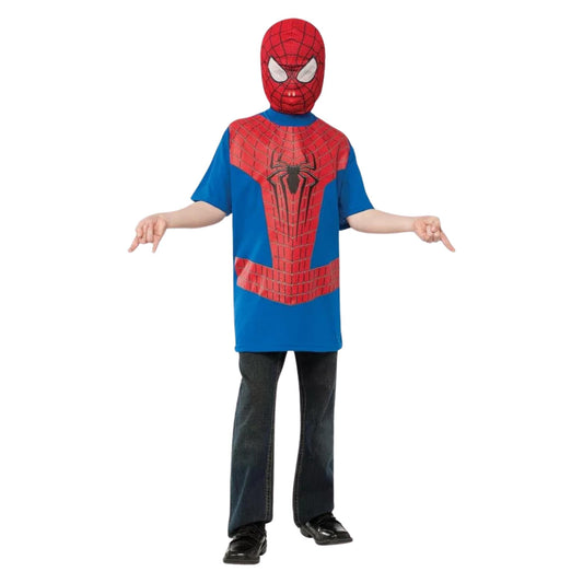 Amazing Spider-Man 2 Spider-Man T-Shirt Child Costume Large