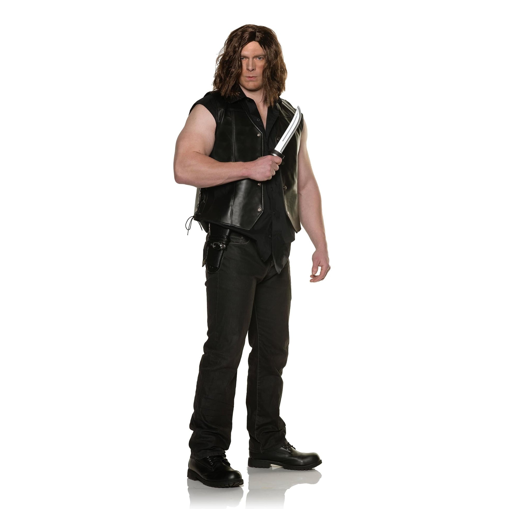 The Walking Dead Daryl Dixon Adult Costume Biker Vest | Standard