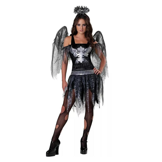 Dark Angel Deluxe Teen Costume Large 9-11