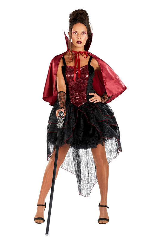 Vampiress Adult Costume | Medium