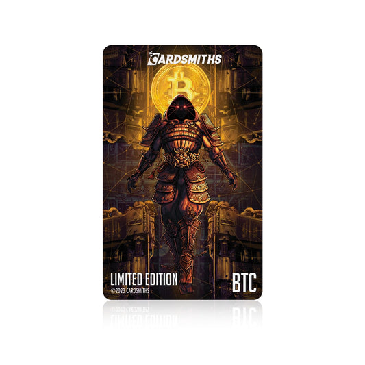 Cardsmiths Bitcoin Ballet Limited Edition Wallet Card | Satoshi Samurai
