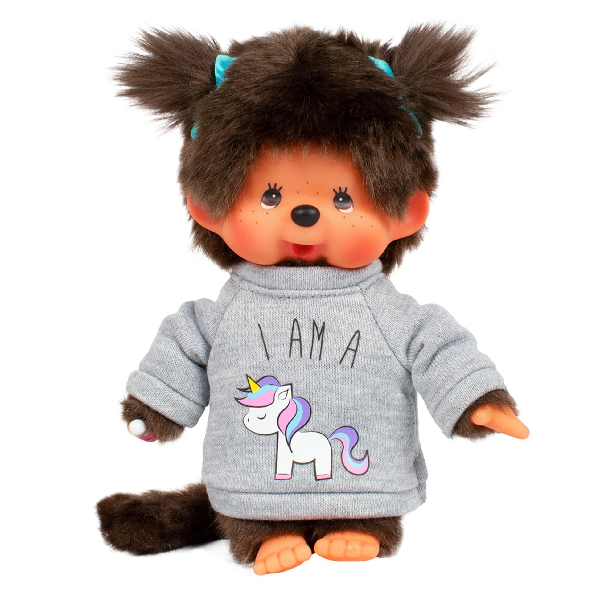 Monchhichi Unicorn Sweater Girl 8 Inch Plush Doll