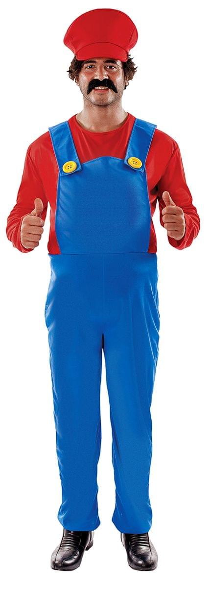 Super Plumber Plus Size Costume 3XL