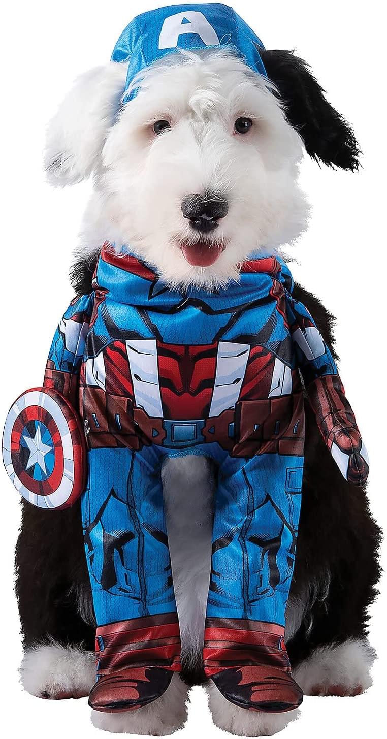 Marvel Captain America Pet Costume | Medium