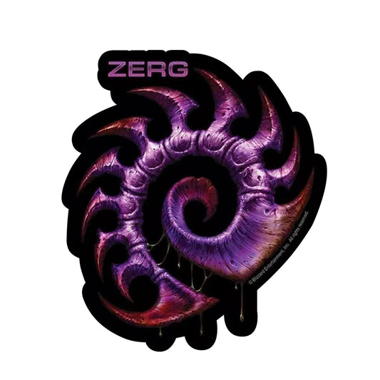 StarCraft II: Wings of Liberty Multi-size Sticker 2-Pack: Zerg, Purple