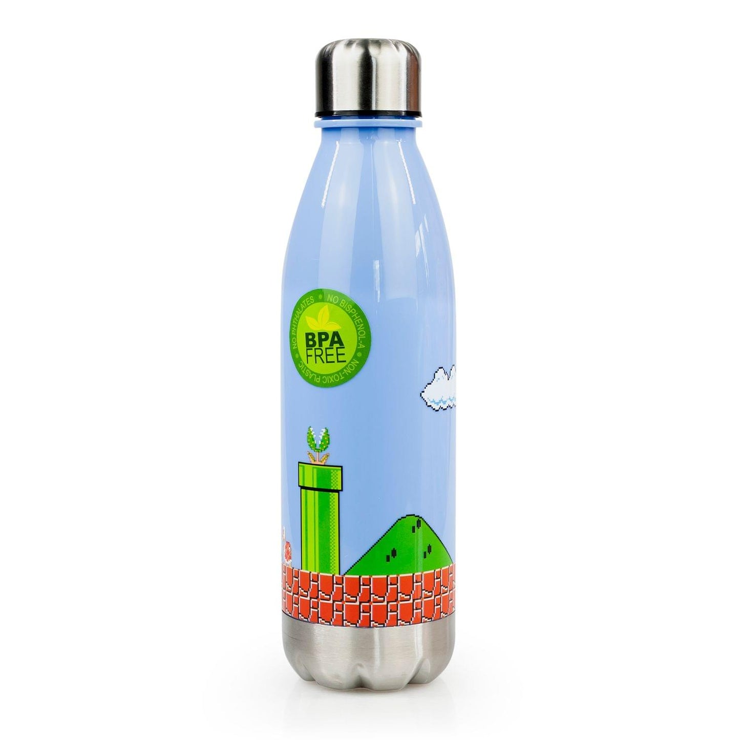 Super Mario Bros Water Bottle | 17 oz | Mario Collectibles