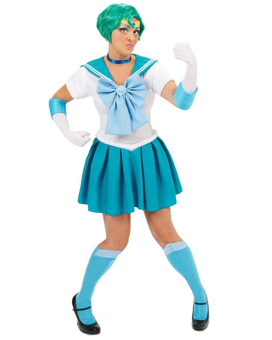 Sailor Moon Mercury Sexy Adult Costume Medium