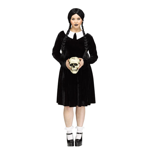 Gothic Girl Adult Plus Size Costume | 1X 16W-20W