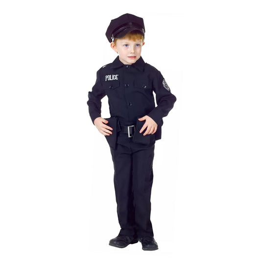 Policeman Child's Costume: Medium