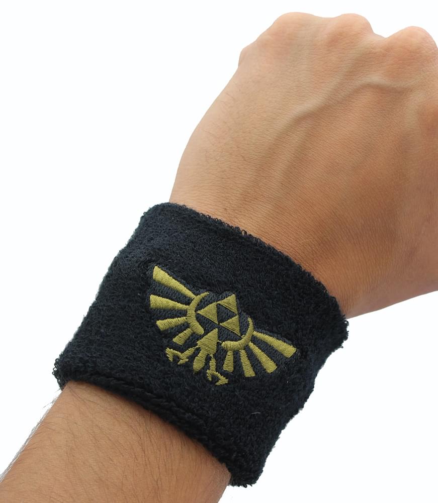 Legend of Zelda Hyrule Logo Terry Cloth Wristband
