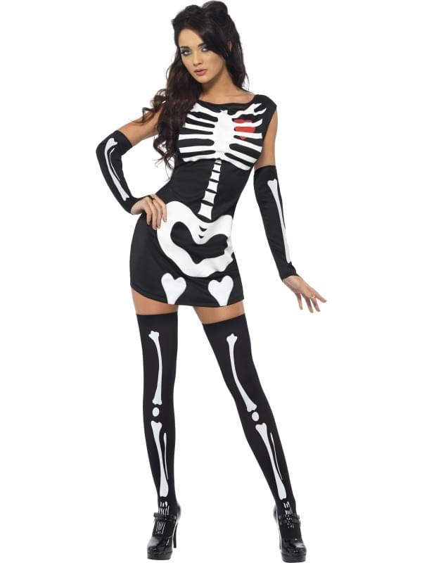 Sexy Skeleton Costume Adult Medium