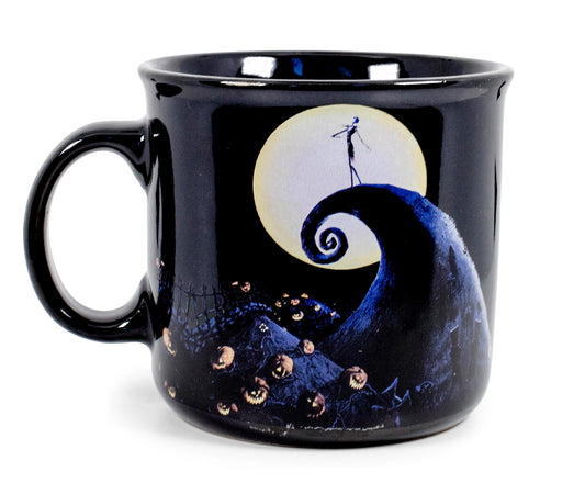 The Nightmare Before Christmas Jack Skellington Camper Mug | Holds 20 Ounces