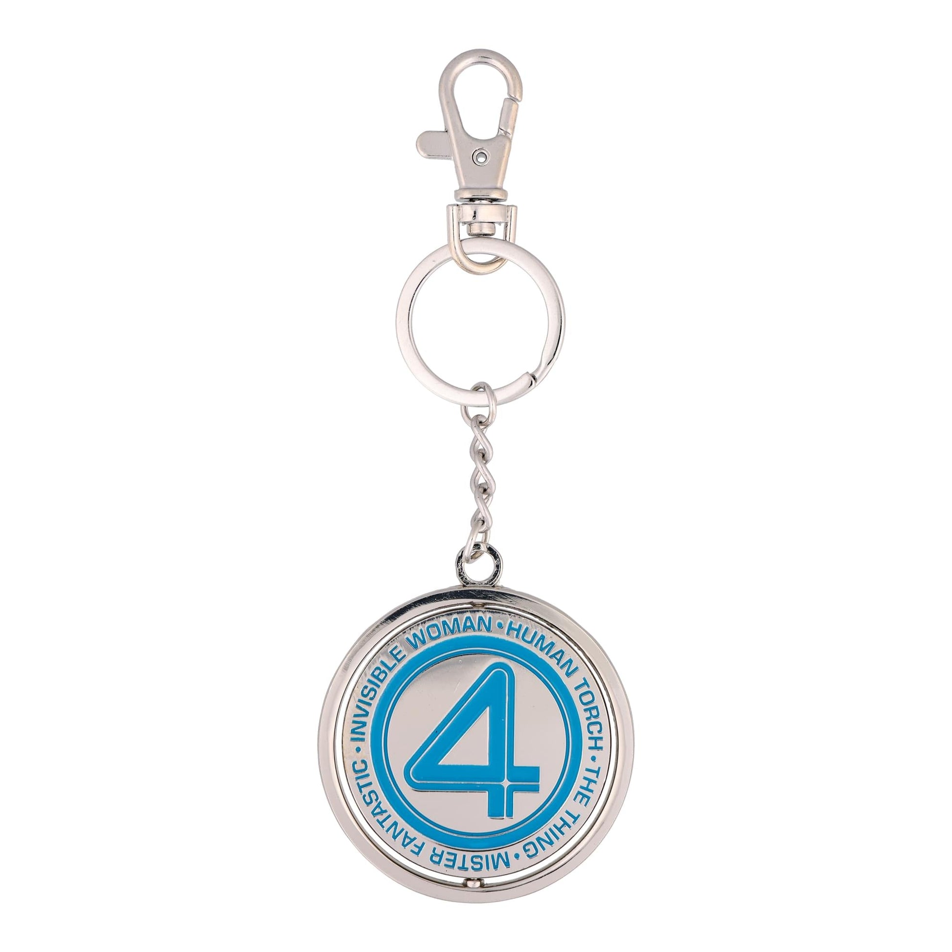 Marvel Studios The Fantastic Four: First Steps Spinning Enamel Keychain