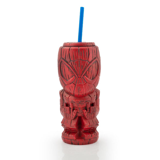 Geeki Tikis Marvel Spider-Man Tumbler | Tiki Style Cup | Holds 21 Ounces