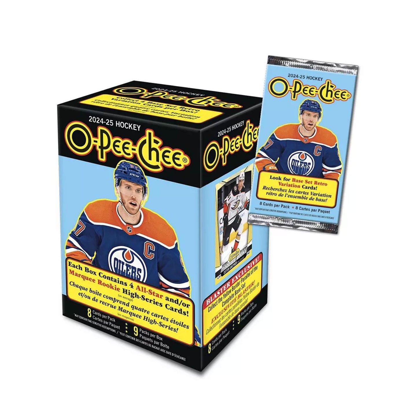 NHL 2024-25 O-Pee-Chee Blaster Box | 9 Packs