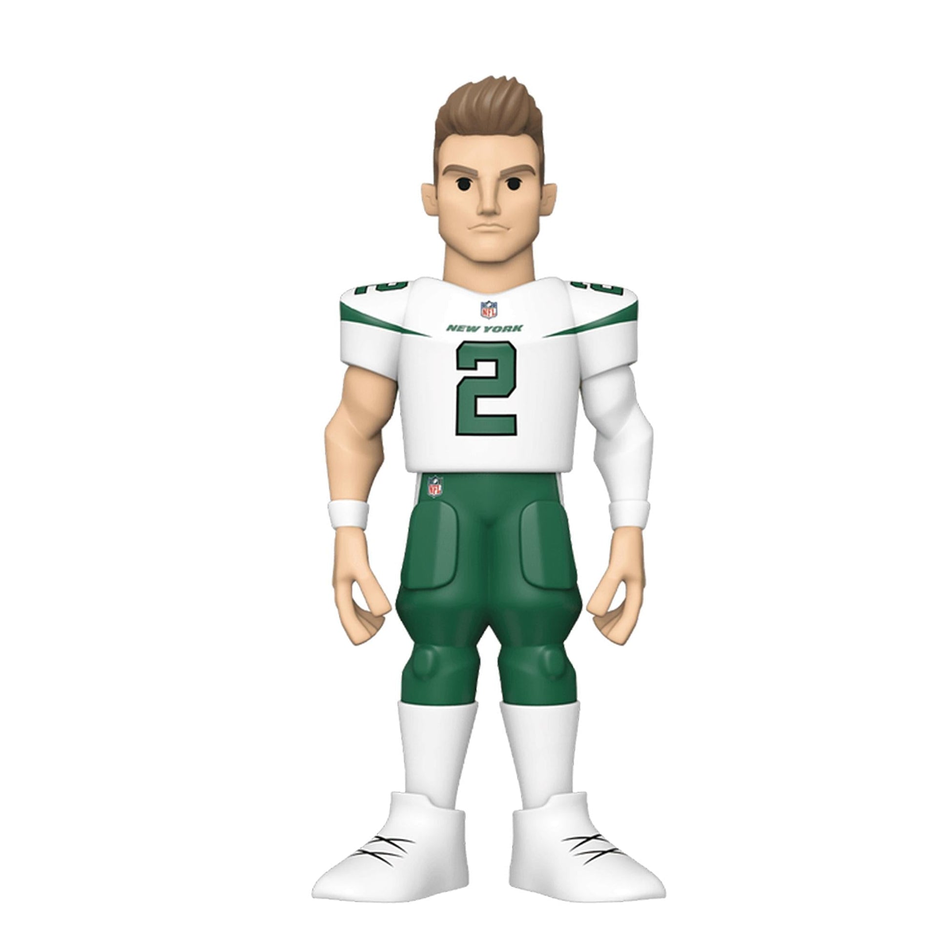 NY Jets NFL Funko Gold 5 Inch Vinyl Figure | Zach Wilson